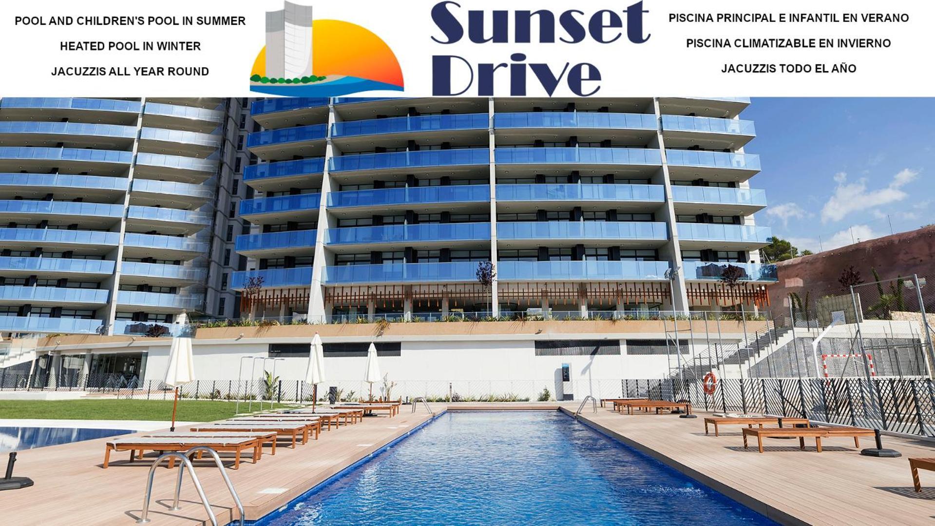 Sunset Drive Benidorm By Mar Holidays Lägenhet Exteriör bild